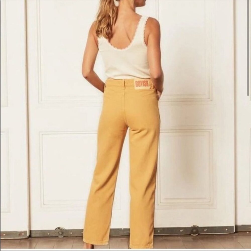 Free People Denim Jeans in Yellow